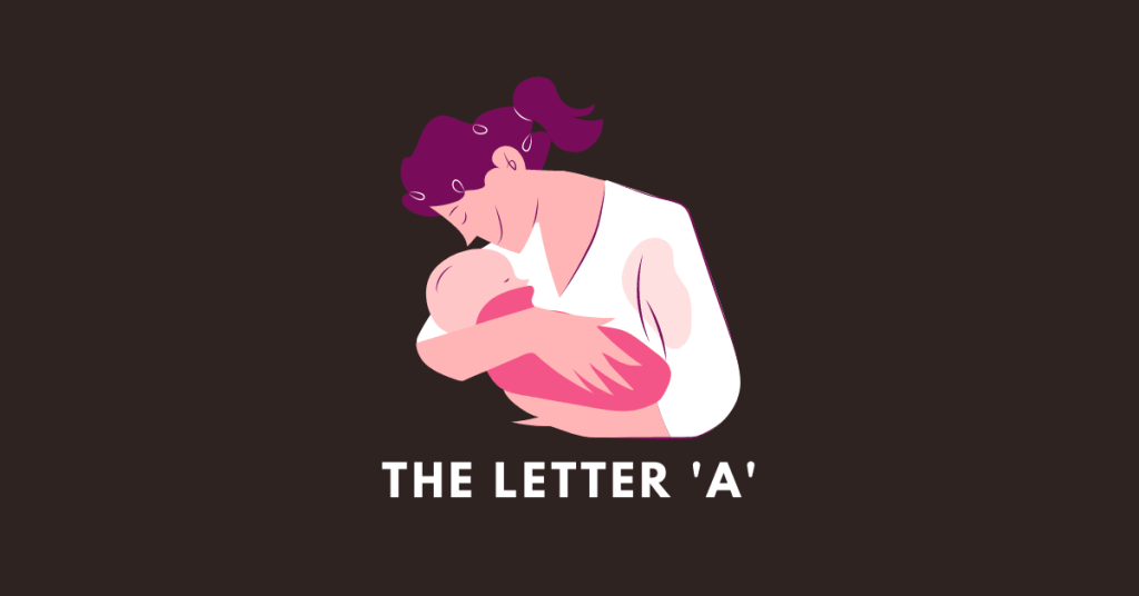 the letter 'A'