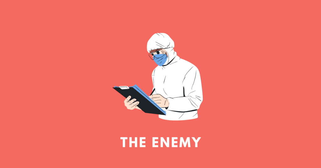 the enemy
