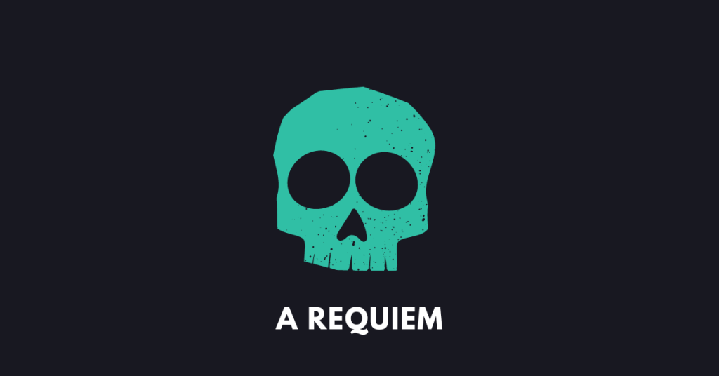 a skull, representing death, illustrating BSEM Class 10 Additional english Chapter 1 (Poem) A Requiem