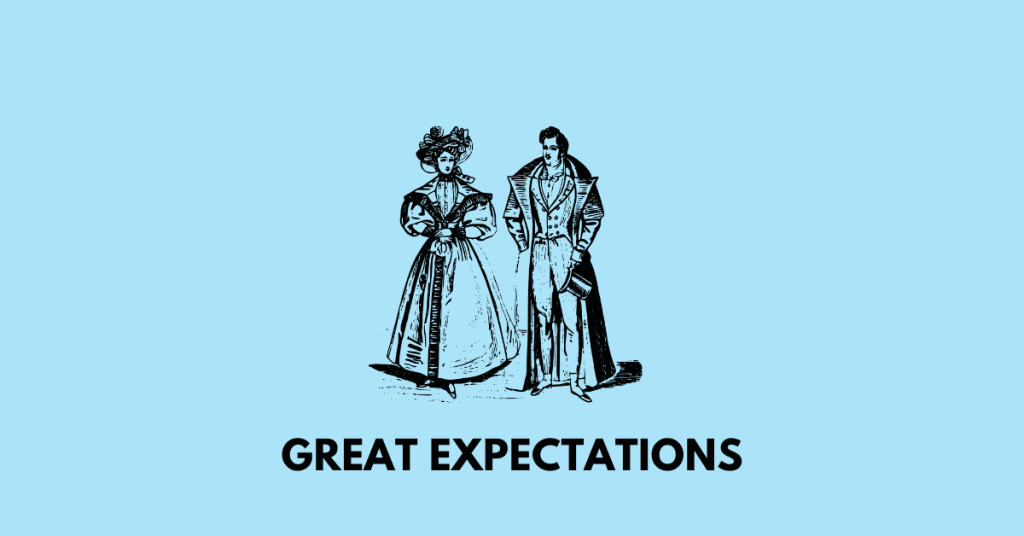 pip and estella, illustrating the novel great expectations