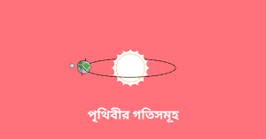 পৃথিবীর গতিসমূহ wbbse