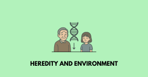 Heredity and Environment nbse class 12